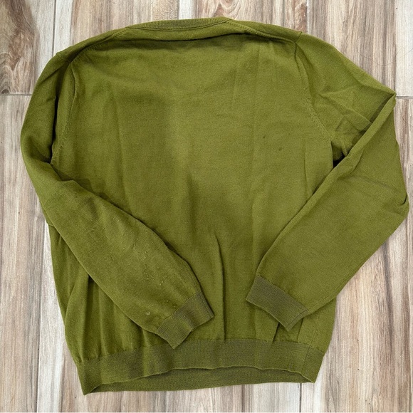 J Crew V next wool sweater size L - Picture 3 of 3